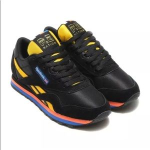 Classic nylon reebok sneakers